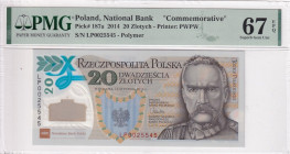 Poland, 20 Zlotych, 2014, UNC, p187a

PMG 67 EPQ, High condition , Commemorative and Polymer Banknote

Estimate: USD 200-400