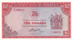 Rhodesia, 2 Dollars, 1979, UNC, p39

Estimate: USD 40-80