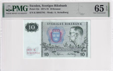 Sweden, 10 Kronor, 1971/1975, UNC, p52c

PMG 65 EPQ

Estimate: USD 30-60