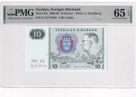 Sweden, 10 Kronor, 1980/1990, UNC, p52e

PMG 65 EPQ

Estimate: USD 30-60