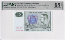 Sweden, 10 Kronor, 1980/1990, UNC, p52e

PMG 65 EPQ

Estimate: USD 30-60