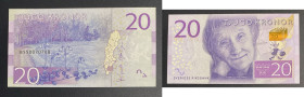 Sweden, 20 Kronor, 2015, UNC, p69a

Estimate: USD 10-20