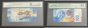 Switzerland, 100 Franken, 2019, UNC, p77Aa

PMG 67 EPQ, High condition 

Estimate: USD 150-300