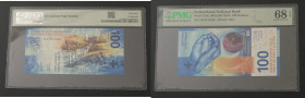 Switzerland, 100 Franken, 2019, UNC, p77Ab

PMG 68 EPQ, High Condition 

Estimate: USD 250-500