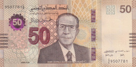 Tunisia, 50 Dinars, 2022, UNC, p100

Estimate: USD 20-40