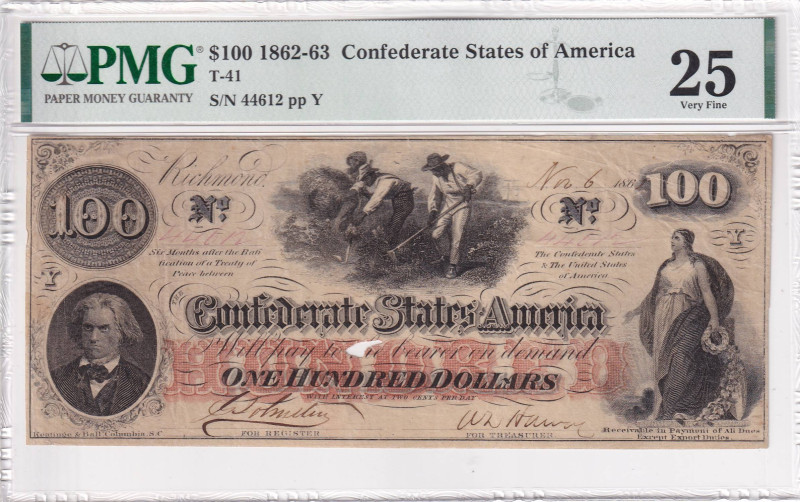 United States of America, 100 Dollars, 1862, VF, p45

PMG 25

Estimate: USD ...