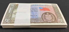 Western Samoa, 5 Pounds, 1963, UNC, p15CS, BUNDLE

Reprint, (Total 100 Banknotes)

Estimate: USD 50-100