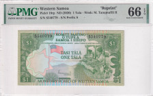 Western Samoa, 1 Tala, 2020, UNC, p19rp

Reprint, PMG 66 EPQ

Estimate: USD 25-50