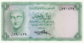 Yemen Arab Republic, 1 Rial, 1969, UNC, p6

There is a deck.

Estimate: USD 15-30