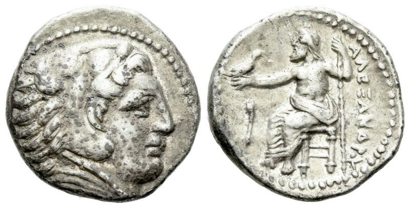 Kingdom of Macedon, Alexander III, 336-323 and posthumous issues Drachm circa 33...