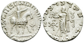 Kings of the Scythians, Azes, circa 58-12 BC Tetradrachm circa 58-12