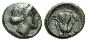 Islands off Caria, Rhodes Bronze circa 350-300