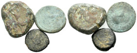 Phoenicia, Aradus Large lot of 3 coins IV century