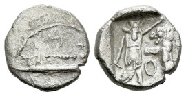 Samaria, Obol circa 375-355