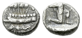 Samaria, Obol circa 375-333