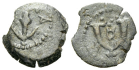 Judaea, Herod I (the Great), 40-44 Jerusalem Prutah circa 40-44