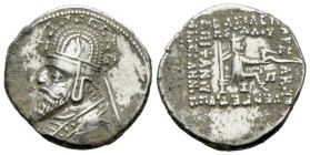 Parthia, Gotarzes I, 95-90 Rhagae Drachm circa 95-90