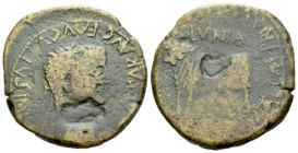 Hispania, Clunia Tiberius, 14-37 Bronze I century