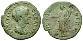 Thrace, Perinthus Faustina junior, daughter of Antoninus Pius and wife of Marcus Aurelius Bronze circa 147-176