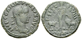 Moesia, Viminacium Trebonianus Gallus, 251-253 Bronze circa 251-253
