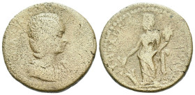 Pamphilia, Perge (?) Julia Domna, wife of Septimius Severus Bronze circa 193-217