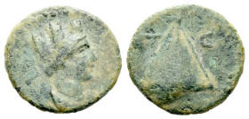 Cappadocia, Caesarea Pseudo-autonomous, time of Trajan Bronze circa 98-117