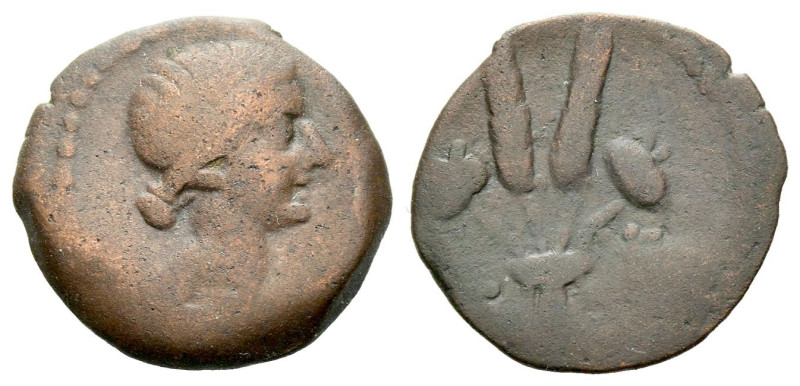 Egypt, Alexandria Julia Augusta (Livia), 14-29 Dichalkon circa 14-29, Æ 15.00 mm...