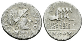 Cn Domitius Ahenobarbus Denarius circa 116-115