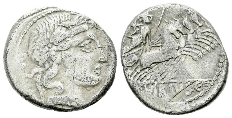 C. Vibius C.f. Pansa Denarius circa 90, AR 18.00 mm., 3.84 g.

VF