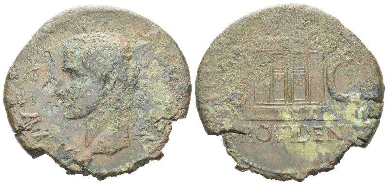 Divus Augustus As Rome After AD 14, Æ 29.00 mm., 8.91 g.

About VF