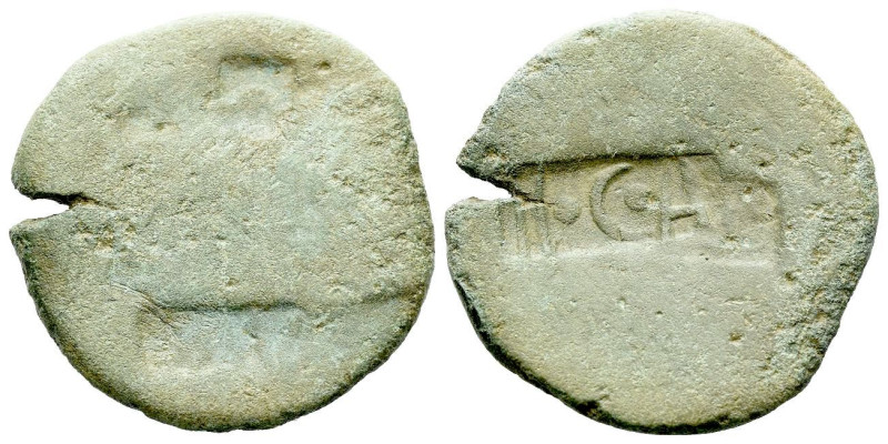 Octavian as Augustus, 27 BC – 14 AD Bronze Moesia and Thrace I century AD, Æ 23....