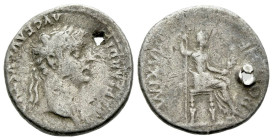 Tiberius, 14-37 Denarius Lugdunum circa 14-37