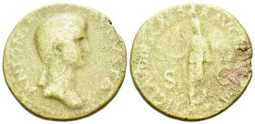 In the name of Antonia, wife of Nero Claudius Drusus Dupondius Rome circa 50-54