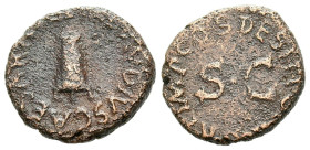 Claudius, 41-54 Quadrans Rome circa 41-54