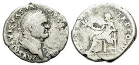 Vespasian, 69-79 Denarius Rome circa 69-79