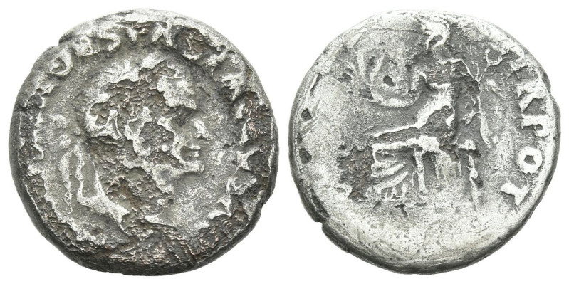 Vespasian, 69-79 Plated denarius Rome circa 69-79, AR 16.00 mm., 2.72 g.

Fine