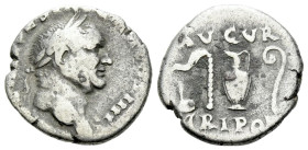 Vespasian, 69-79 Denarius Rome circa 69-79