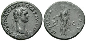Domitian, 81-96 As Rome circa 81-96