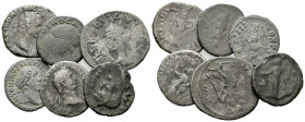 Domitian, 81-96 Large lot of 6 Denari