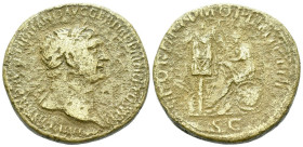Trajan, 98-117 Sestertius Rome circa 98-117