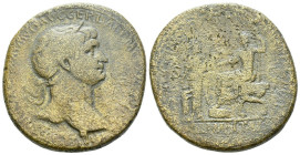 Trajan, 98-117 Sestertius Rome circa 98-117