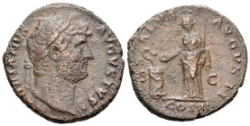 Hadrian, 117-138 As or Dupondius Rome circa 117-138