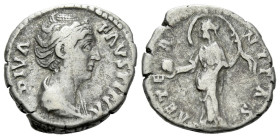 Diva Faustina I Denarius Rome After 141
