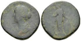 Faustina senior, wife of Antoninus Pius Sestertius Rome Before 141