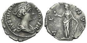 Faustina junior, daughter of Antoninus Pius and wife of Marcus Aurelius Denarius Rome circa 147-176