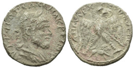 Macrinus, 217-218 Tetradrachm, contemporary imitation Hieropolis circa 217-218
