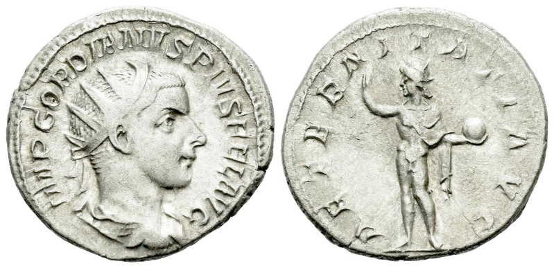 Gordian III, 238-244 Antoninianus Rome circa 238-244, AR 22.00 mm., 4.19 g.

G...