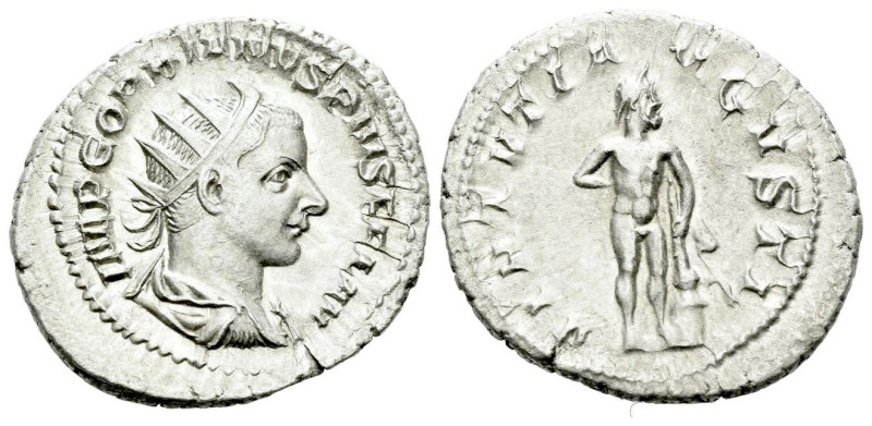 Gordian III, 238-244 Antoninianus Rome circa 238-244, AR 24.00 mm., 4.37 g.

E...