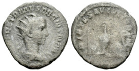 Herennius Etruscus caesar, 250-251 Antoninianus Rome circa 250-251