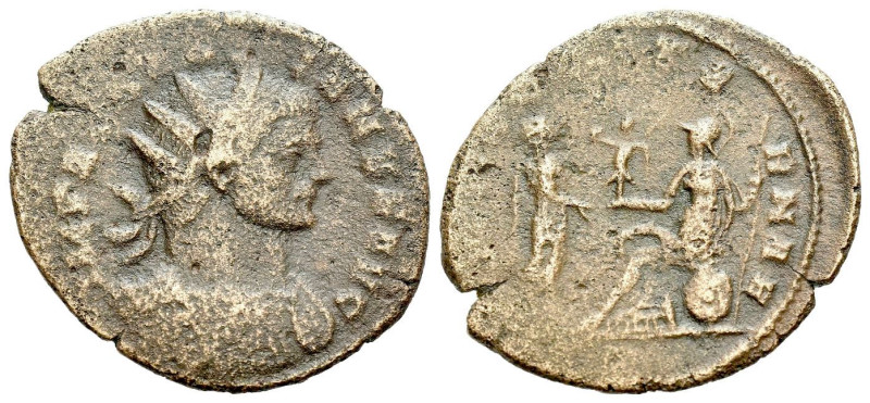 Aurelian, 270-275 (?) Antoninianus Rome circa 270-275, Æ 23.00 mm., 2.64 g.

A...